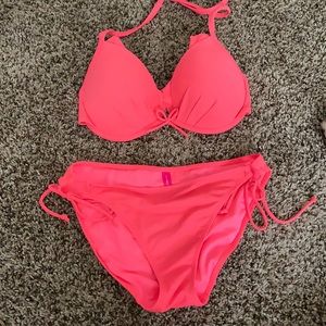Victoria Secret Neon Pink Bikini
